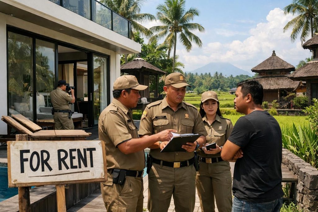 pemerintah daerah bali memperkuat pengawasan terhadap penyewaan wisata ilegal untuk menjaga ketertiban dan keamanan pariwisata di wilayah tersebut.