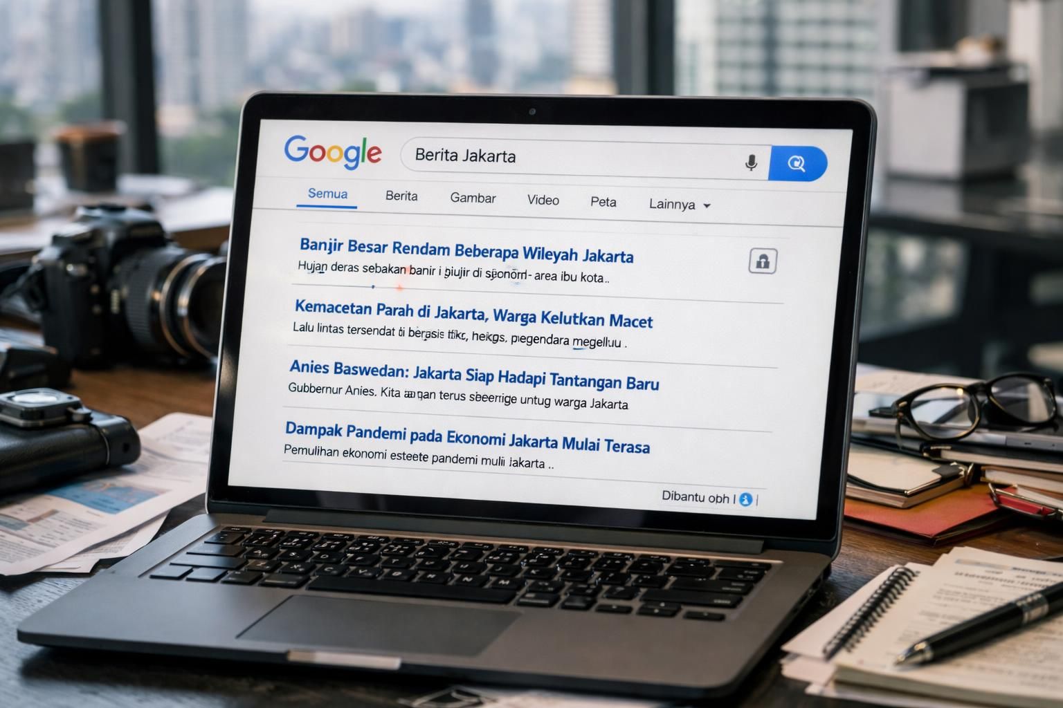 google melakukan penyesuaian tampilan hasil pencarian dengan integrasi kecerdasan buatan untuk memberikan pengalaman pencarian yang lebih cerdas dan relevan.