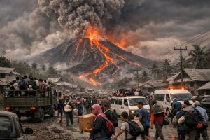 erupsi gunung ruang di sulawesi utara menyebabkan evakuasi besar-besaran untuk memastikan keselamatan penduduk setempat. pantau perkembangan terbaru dan informasi penting di sini.