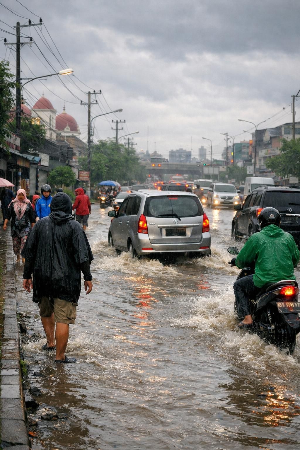 semarang menghadapi banjir di beberapa kawasan akibat hujan deras, menyebabkan gangguan dan kerusakan. dapatkan informasi terkini dan tips keselamatan di sini.