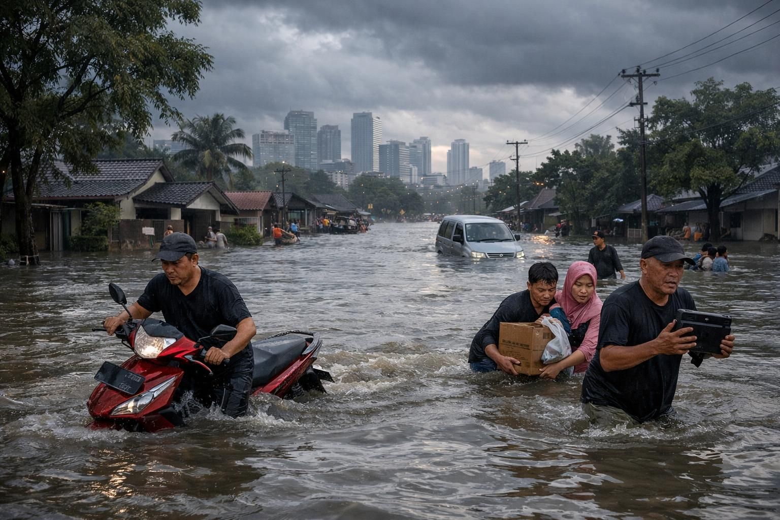 banjir melanda beberapa kawasan di semarang setelah hujan deras, menyebabkan gangguan lalu lintas dan kerusakan properti. dapatkan informasi terkini dan tips keselamatan di sini.