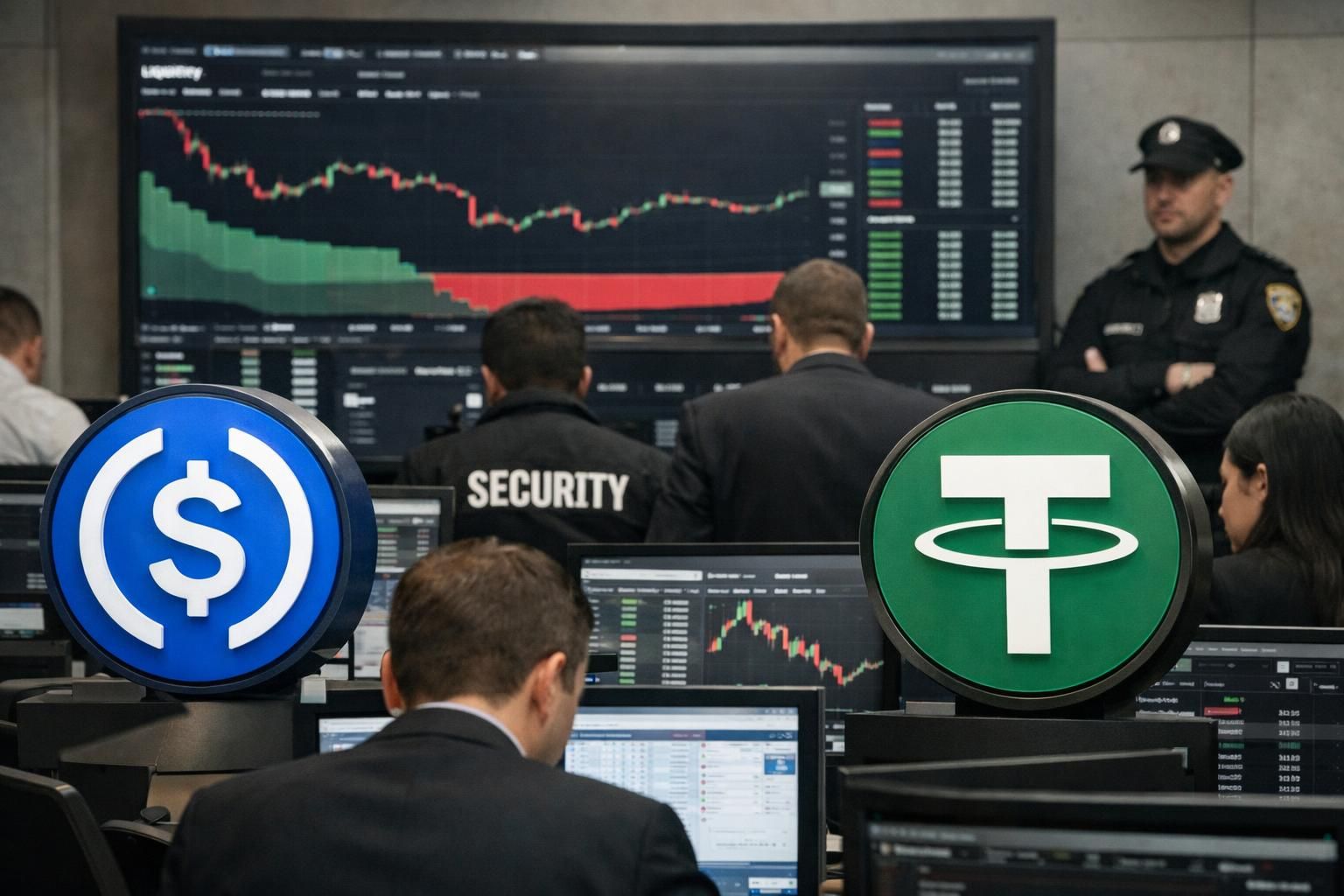 pasar stablecoin terus diawasi ketat setelah mengalami perubahan likuiditas, memastikan stabilitas dan keamanan dalam transaksi digital.